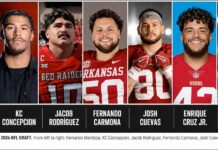 Siete latinos seleccionados en el draft de la NFL 2026 destacan creciente presencia