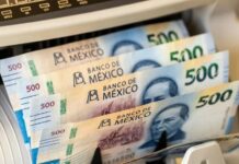 El peso mexicano alcanza su nivel más fuerte frente al dólar en seis meses